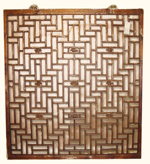 Antique Window, Chinese lattice design