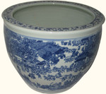14 inch Porcelain fishbowl