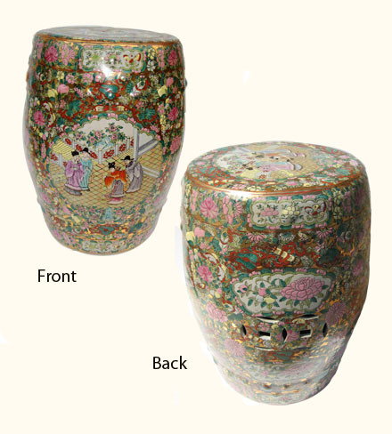 porcelain stool