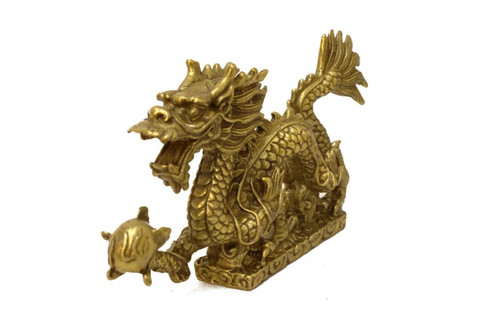 Bronze running dragon