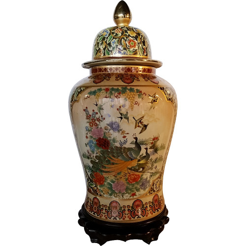 Japanese Temple Jar