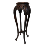 36" H Oriental Marble Top Stand