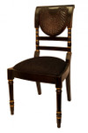 Black Lacquer Chair Kipas style
