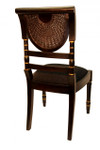 Black Lacquer Chair Kipas style