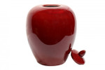 Chinese porcelain jar ox blood red