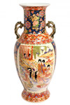 24'h Chinese Porcelain Vase in Satsuma style