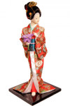 Japanese geisha doll