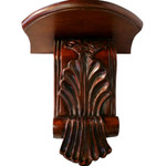 Wooden sconce