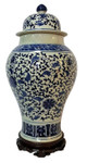 Chinese porcelain temple jar