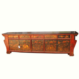 Tibetan Antique Cabinet