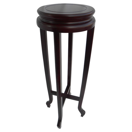 Asian Ming Style Round Plant Stand