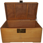 Camphor wood storage chest