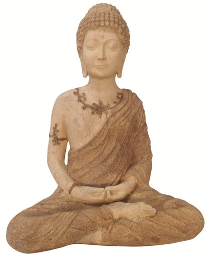 Meditating Stone Garden Buddha