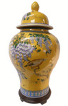 Porcelain Temple Jar