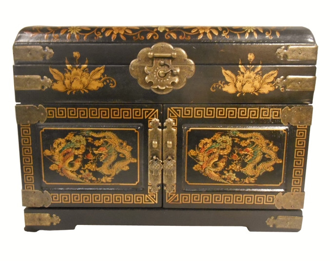 oriental jewelry box