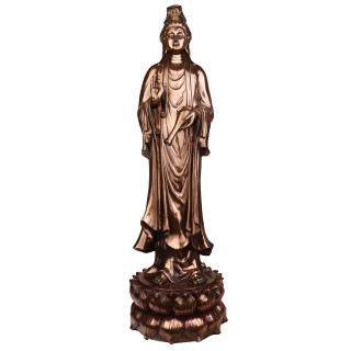 Kuan Yin  Oriental Statue Bodhisattva of Compassion 30" H