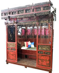 Chinese wedding bed