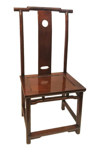 Chinese High Back Side Chair