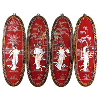 中国美術 砡刻 印板 文房四宝 7.8cmx7.6cm(HA401) Oriental Furniture Warehouse Antique Chinese carved art panels