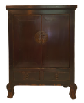 Buddha Legged Chinese Antique Cabinet