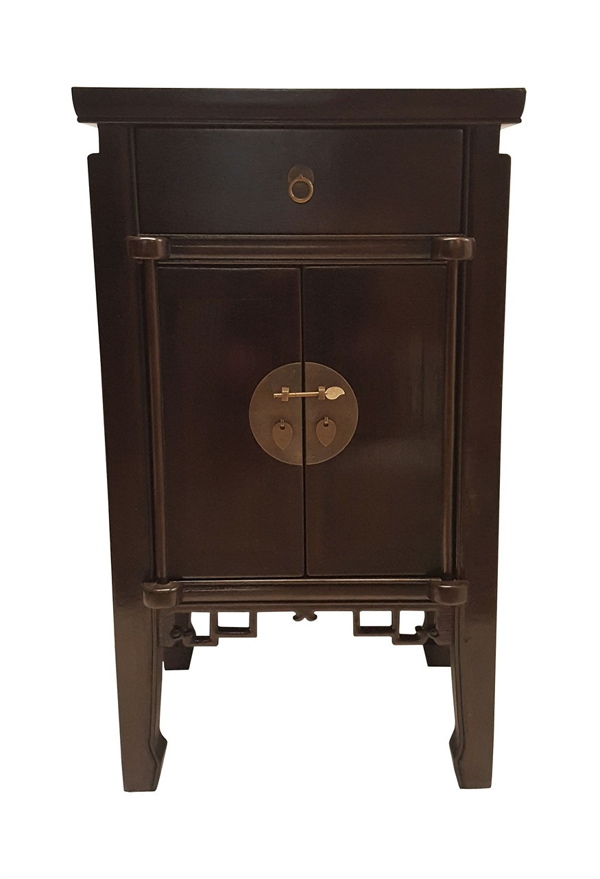Oriental Furniture Warehouse Chinese cabinet carved elm wood