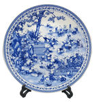 Blue & White Porcelain Plate