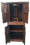 antique Chinese furniture elm wood cabinet