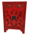 Oriental red chest