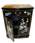floral Chinese cabinet
