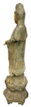 Bronze Goddess Statue 62 Inches High - Sideview
