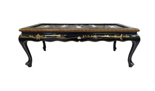 Mother of Pearl French Coffee Table Chinese Chinoiserie