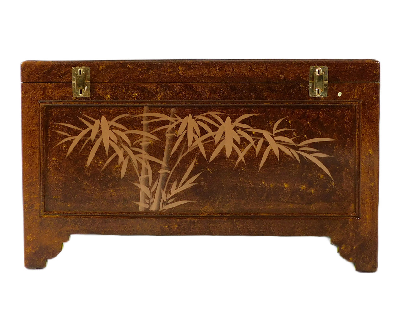 Oriental Furniture Warehouse Large Brown Lacquer Oriental Mother