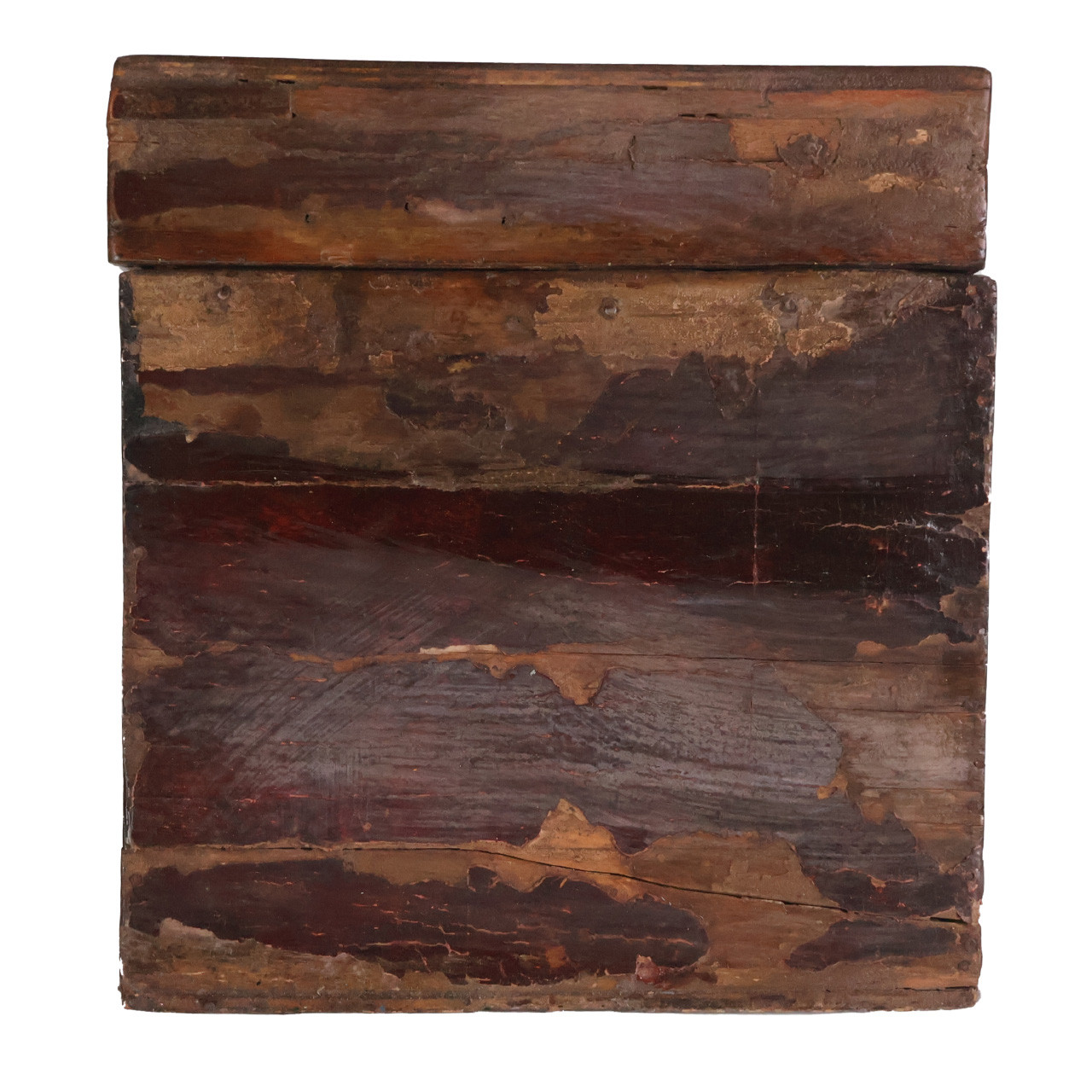 Oriental Furniture Warehouse Red and Yellow Hand Painted Tibetan