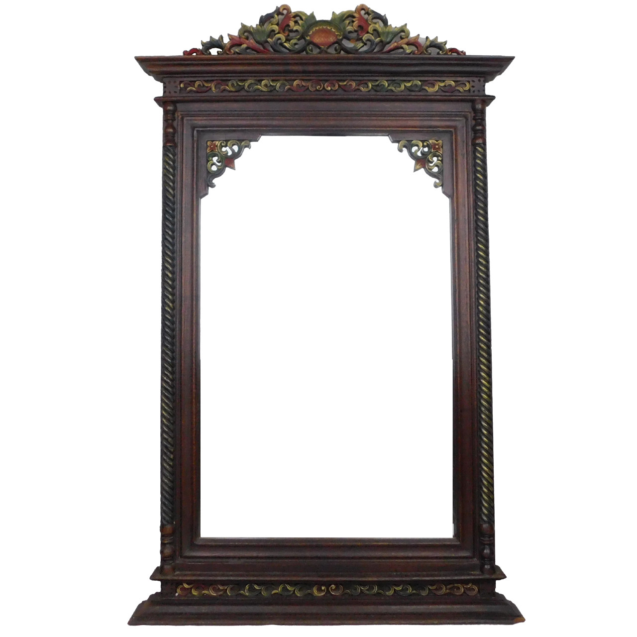 Oriental Furniture Warehouse CThailand Wooden Mirror Hand