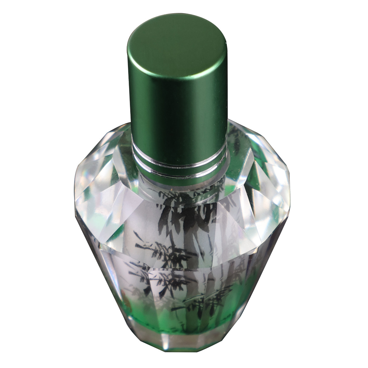 Oriental Furniture Warehouse Crystal Perfume Bottle Bamboo Forest