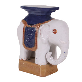 Ceramic Garden Stool Plant Stand 