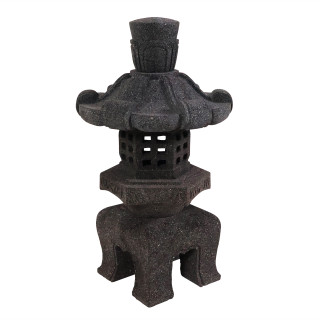 Pagoda Lantern in Stone For Garden Use 20" High