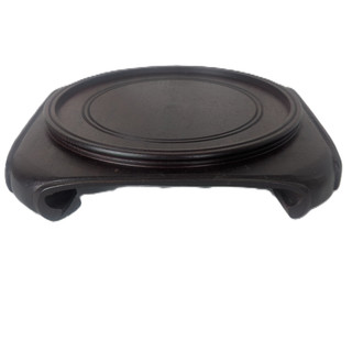 Rosewood Square Vase Stand 9" Size