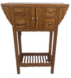 Modern Asian Entryway Table  26” Wide