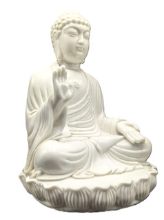 Buddha Statue in Chen de Blanc Porcelain