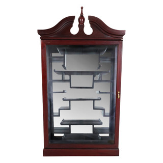 Rosewood Wall Curio Shadow Box For Collectables