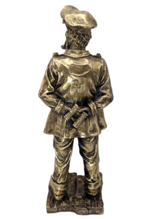 Bronze Sea Captian Statue 15" High Tabletop Sculpture