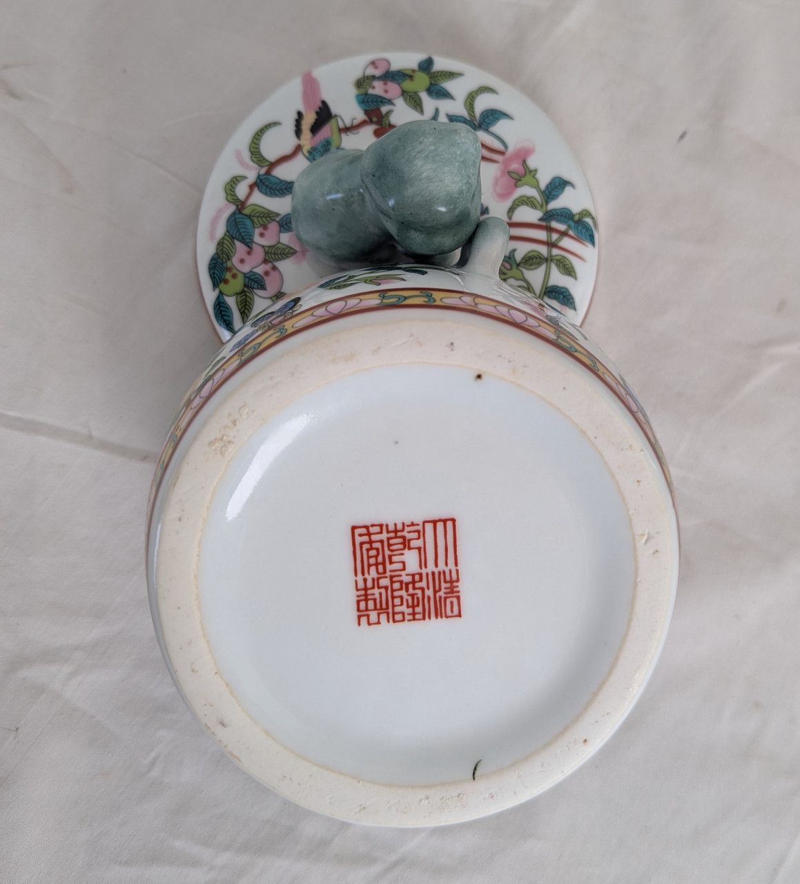 Oriental Furniture Warehouse Rose Medallion Porcelain Asian Candy