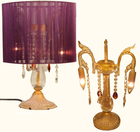 meer Gewoon Aanbevolen Table Lamp in Chinese Silk Shanghai Crystal with Stand 19''H - Oriental  Furniture Warehouse: Chinese & Asian Styles