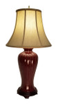 Red Porcelain Table Lamp