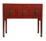 Red Lip Stick Oriental Lady Chest