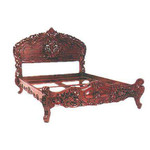 Queen size Rococo bed