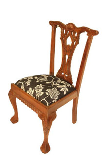 Shell Back Chippendale Side Chair