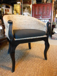 Rattan occasional arm chair