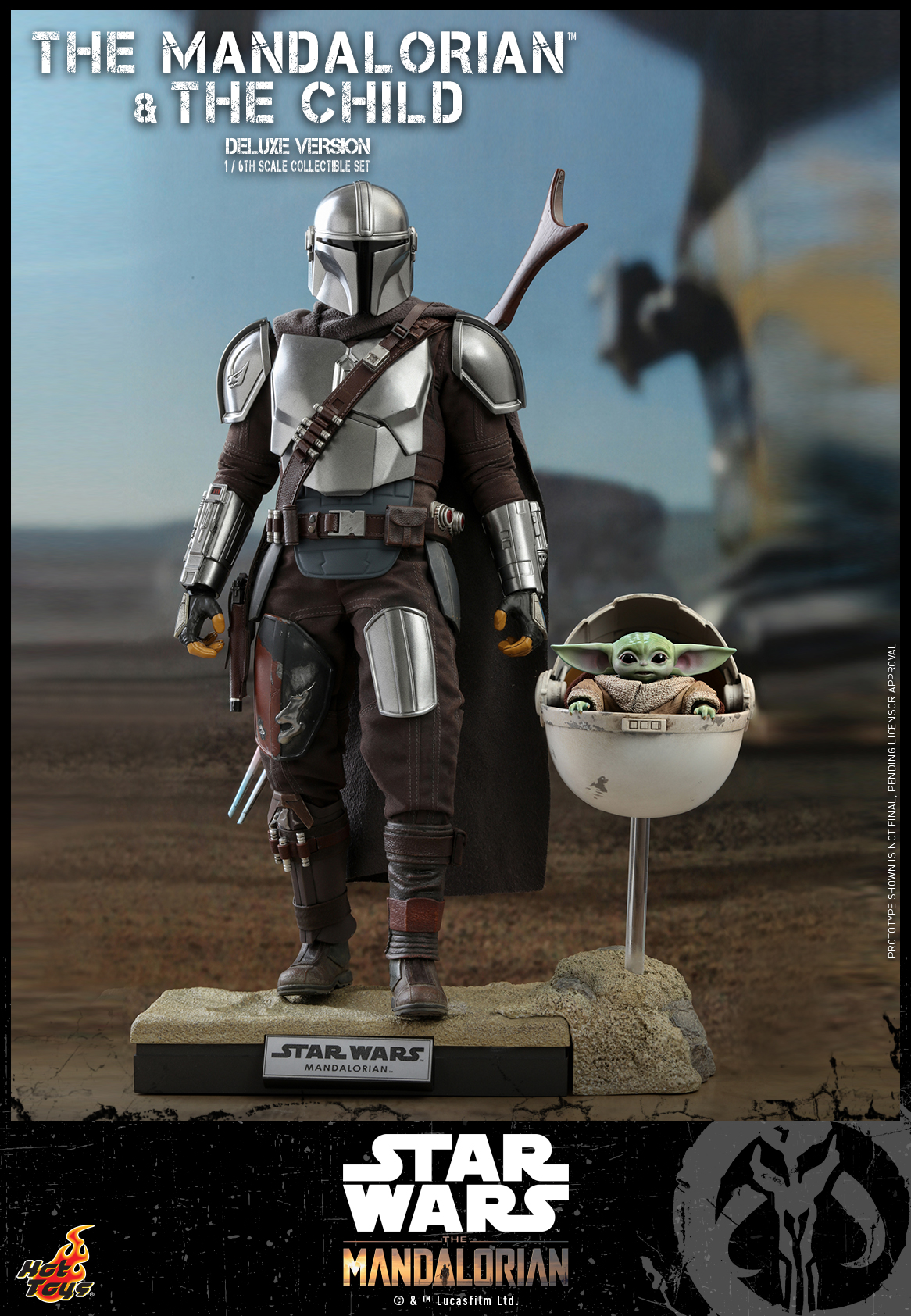 Hot Toys The Mandalorian and The Child TMS014/TMS015 Figure - KGHobby